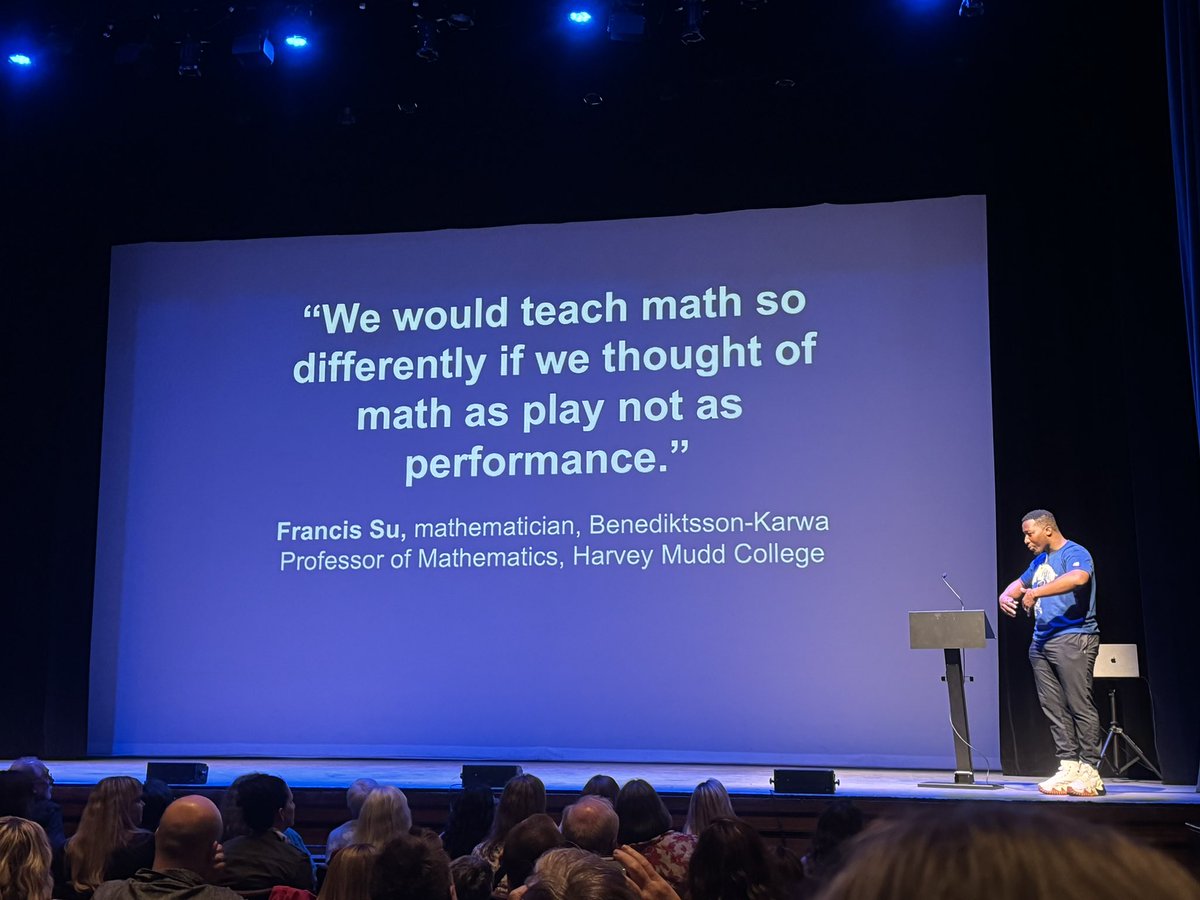 Dan Shuster (@danshuster) on Twitter photo An incredibly inspirational keynote by <a href="/CurtisCarmicc/">Curtis Carmichael 🦋 CC</a> at #OAME24 <a href="/OAMElearns/">OAMElearns</a> <a href="/OAMEcounts/">OAME/AOEM</a>
A brilliant individual. An incredibly inspirational keynote by <a href="/CurtisCarmicc/">Curtis Carmichael 🦋 CC</a> at #OAME24 <a href="/OAMElearns/">OAMElearns</a> <a href="/OAMEcounts/">OAME/AOEM</a>
A brilliant individual.