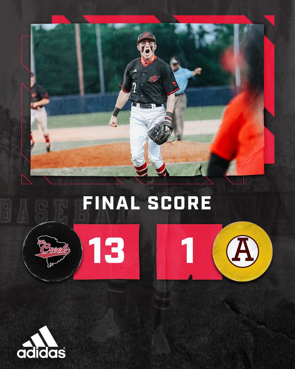 Final Fox Creek! Predators will be at home Monday night against the winner of Abbeville and Blacksburg. Time TBA. #TheCreek