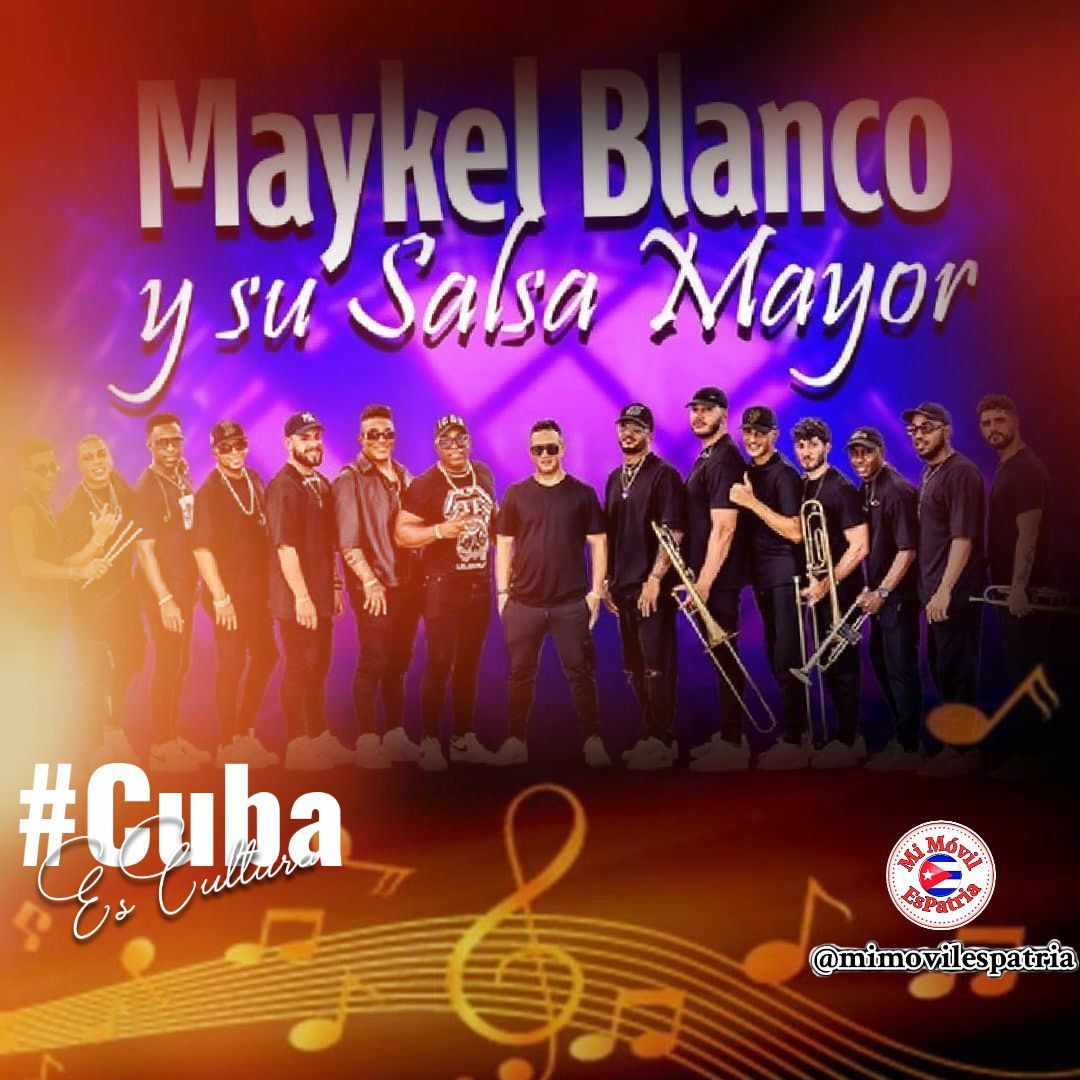 Como cada noche de jueves llega la buena música cubana, oportunidad esta para bailar y disfrutar de Maikel Blanco y su Salsa Mayor. ¡Acompáñanos! #CubaEsCultura #MiMóvilEsPatria