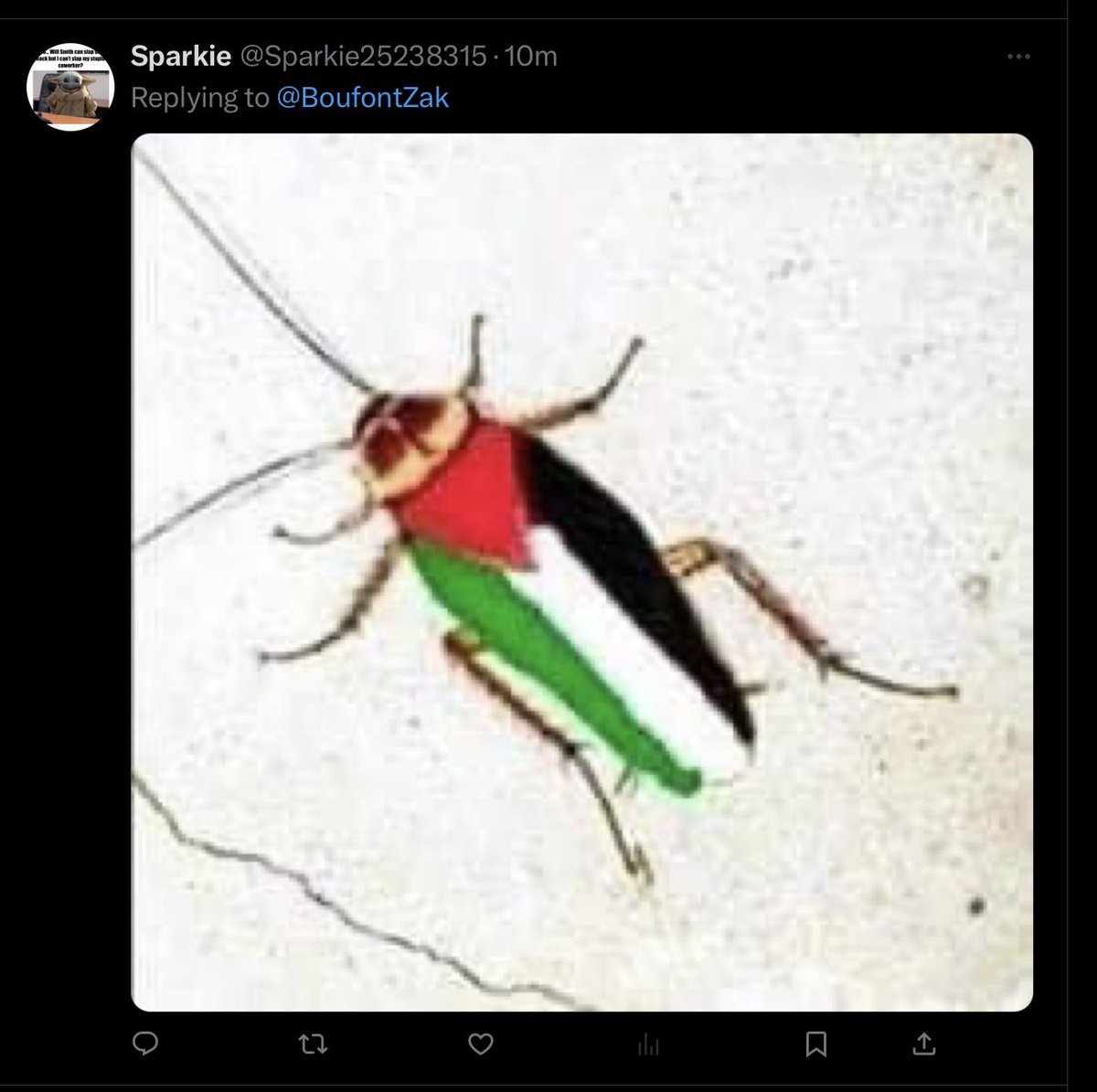 I really don’t understand why these sick Zionists send me Tweets like this, it does nothing but confirm my opinion that they are very sick racists with a disturbing deranged objective. #FreePalestine ✊🏾 🇵🇸 ❣️