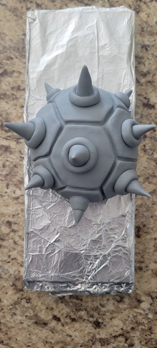 Fresh out the oven. Wonder what character this is for? 🤔