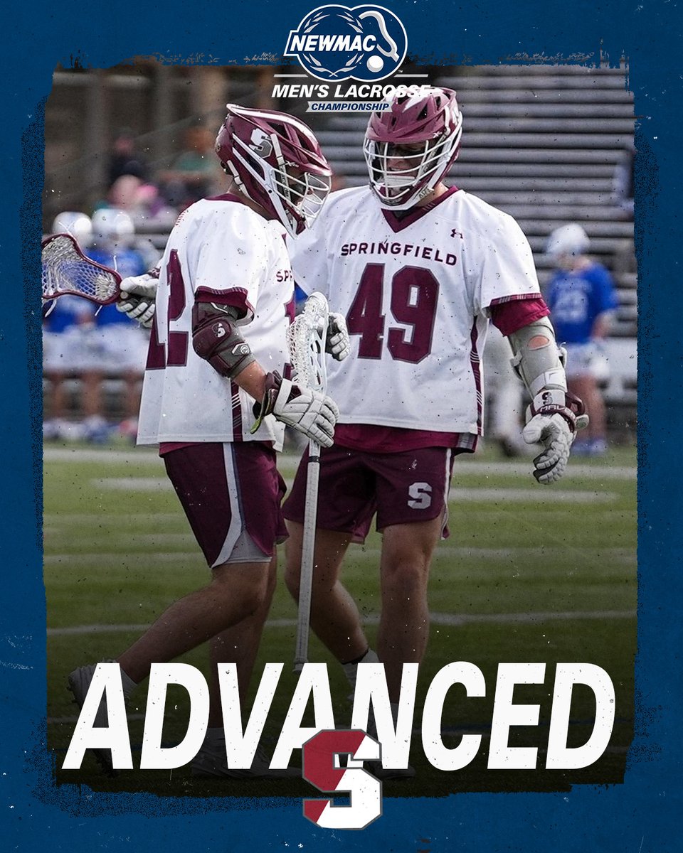 MEN'S LACROSSE CHAMPIONSHIP 🥍 No. 2 @SC_Pride tops No. 3 MIT, 18-14, to move on to the Championship game on Saturday, May 4 at top-seeded Babson. #GoNEWMAC // #WhyD3