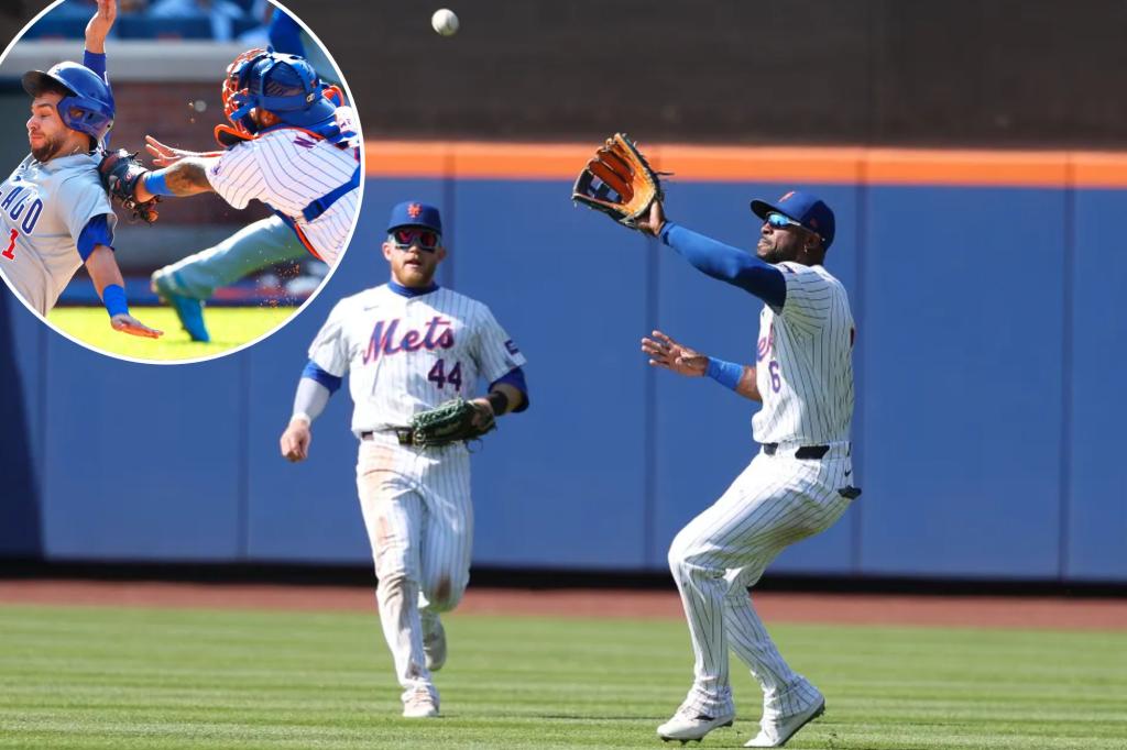 Starling Marte, Omar Narvaez twice save day for Mets in extra innings trib.al/mie6CmR