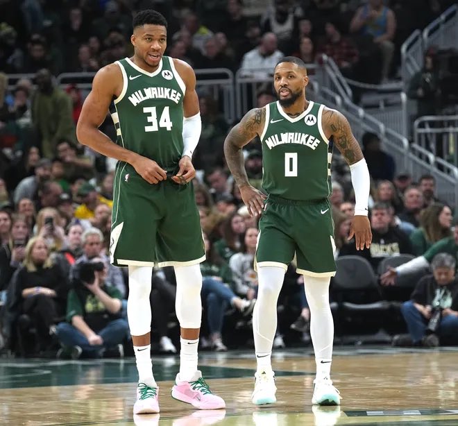 Bucks will be fine next season.

Giannis didn’t play this whole series, and they still won 2/3 games Dame played in.

Bucks will be back next season, mark it 🔥💯

#RipCity 🤝🏽 #FearTheDeer