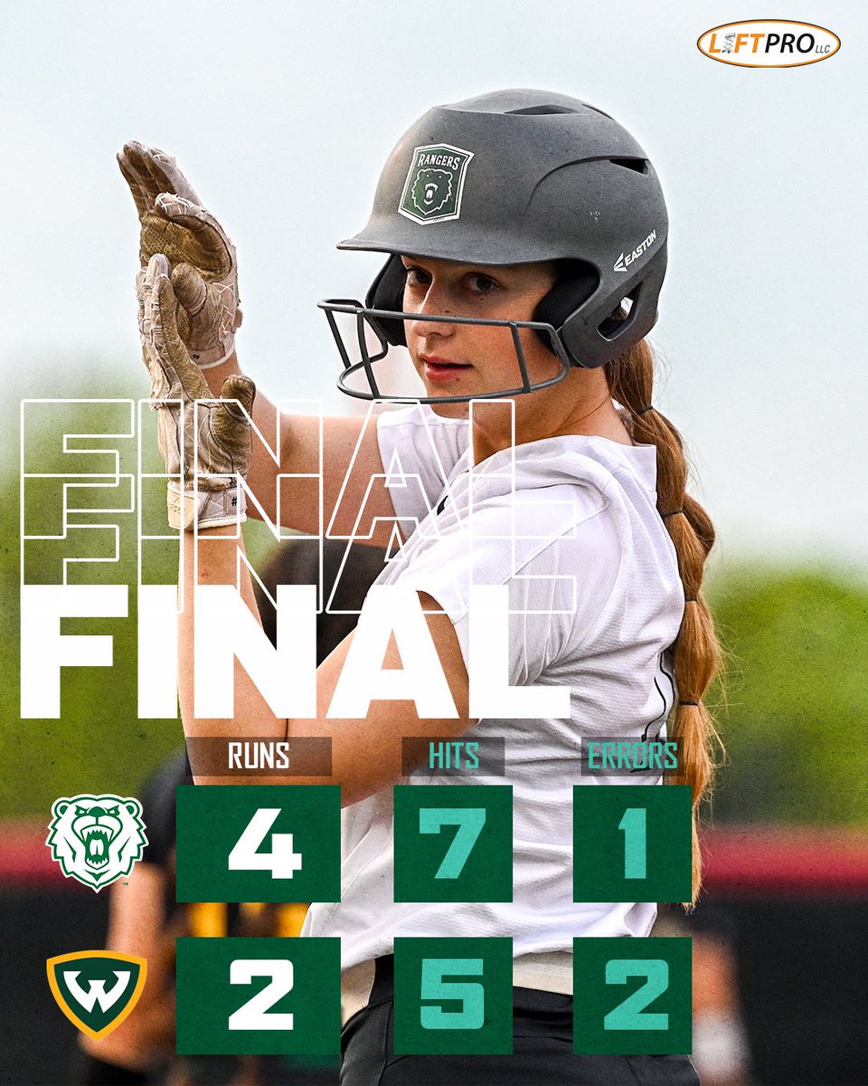 SURVIVE AND ADVANCE 🔥

Rangers use a big 7th inning to pull away from Wayne State to advance to the next round of the GLIAC Tournament.

#RoadRangers // #RangerIMPACT