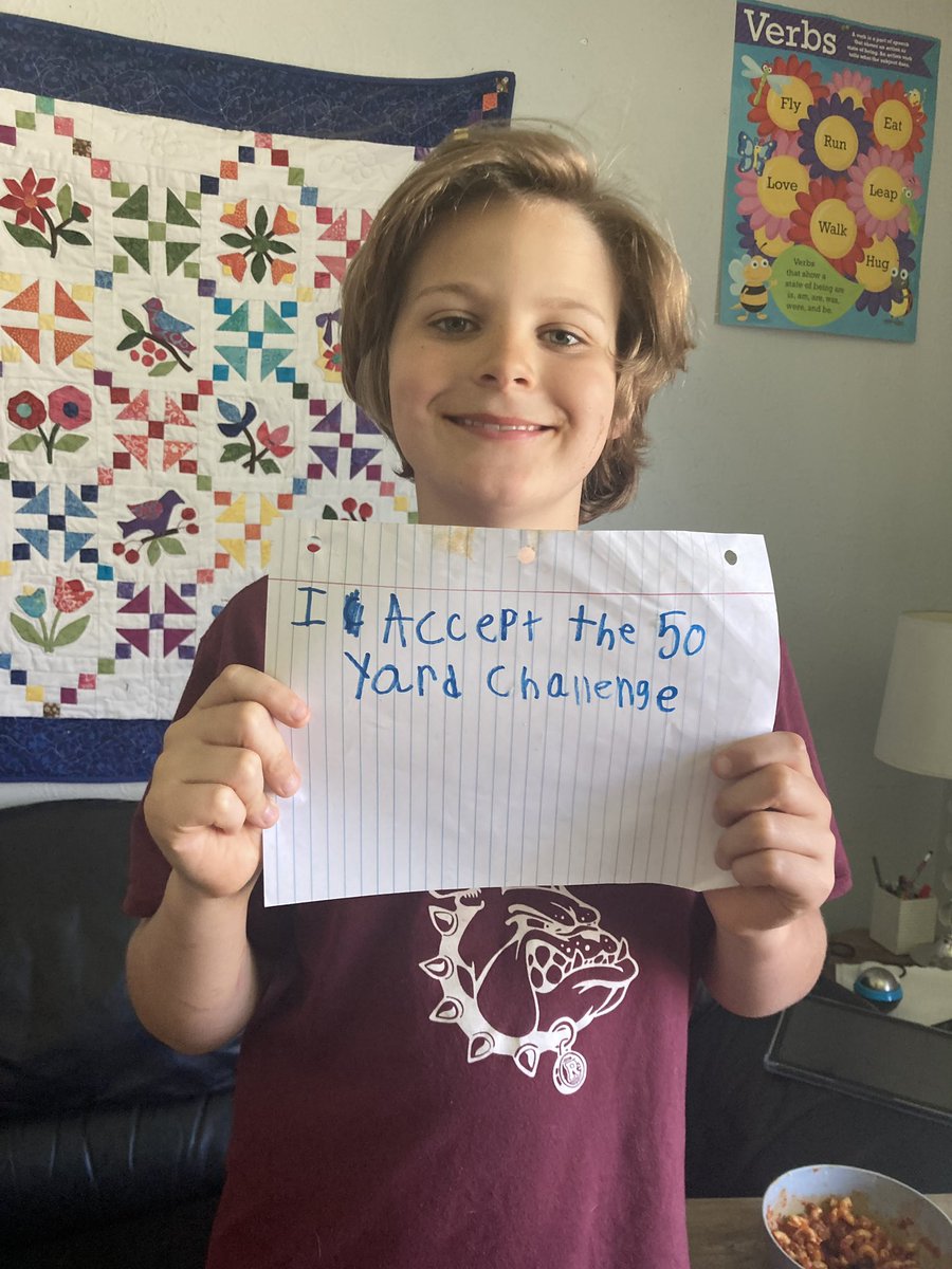 It brings me great joy to share with you the news of a new addition to our family. Please join me in welcoming Carter of Rossford, OH to our fold! Carter has stepped up & accepted our 50 yard challenge .By embracing this challenge, he has shown us that he is committed to…