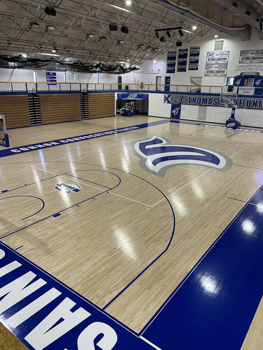 The calm after the storm. What a day. Thank you Thomas More Nation!
