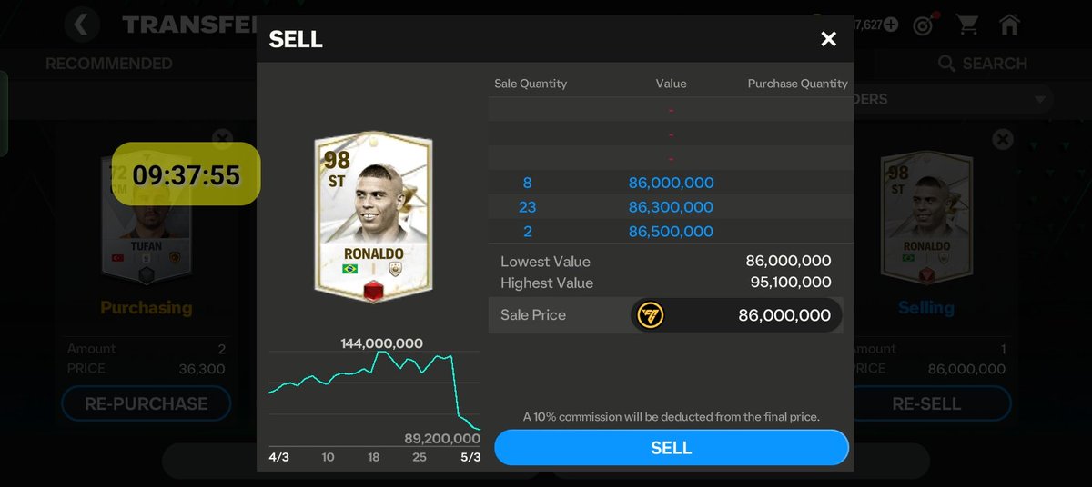 Players Who Have Billions Of Coins Get 10 Cards of His Red Rank🥸 @abhayv5545 @Amar__FC @Akash62455881 @Wolfman__HD @DrPinguPlays @bimmerjax You Guys Have a lot of coins Buy Him🥸