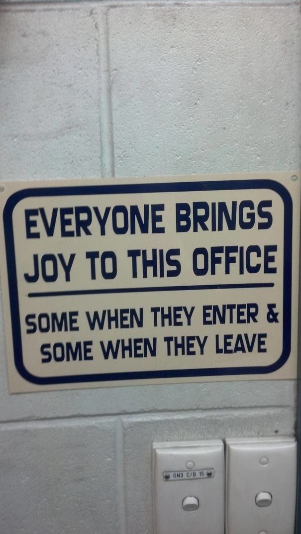 A10) Everyone can brighten a room. Some by entering; some by leaving. #BizapaloozaChat