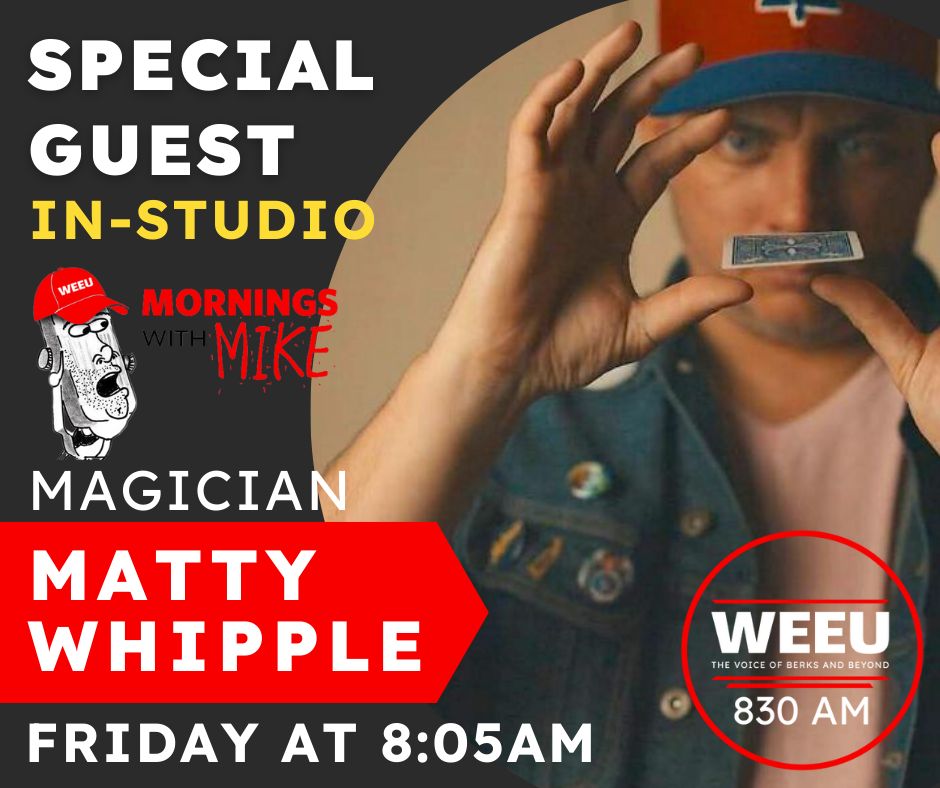 Catch the always entertaining @MattyWhipple when he joins @MikeKellerRadio & @BMcCoolSpeaks during the 8am hour of tomorrow's Mornings with Mike!