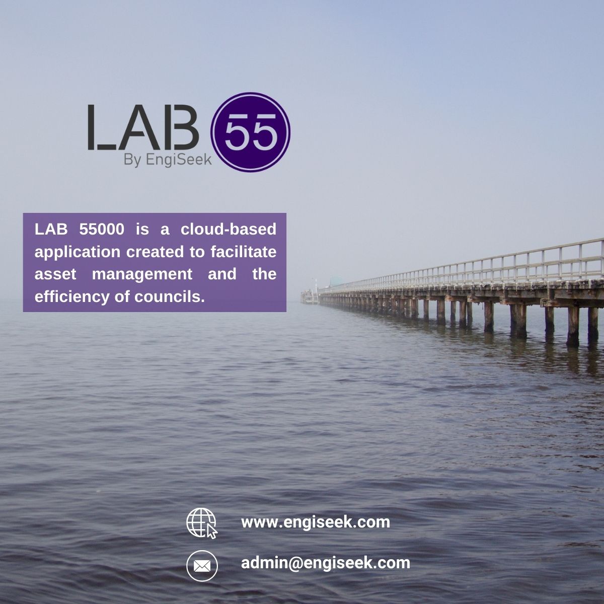 engi_seek's tweet image. Are you aiming to amplify the impact of your civil engineering or infrastructure projects?
Introducing Lab 55000 by EngiSeek, the ultimate solution for bridge and culvert management. 
engiseek.com
#Lab55000 #EngiSeek #OptimiseOperations #MaintenanceManagement