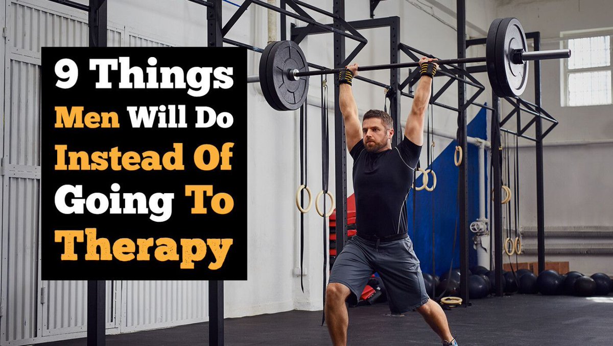 9 Things Men Will Do Instead Of Going To Therapy buff.ly/3LobIBi