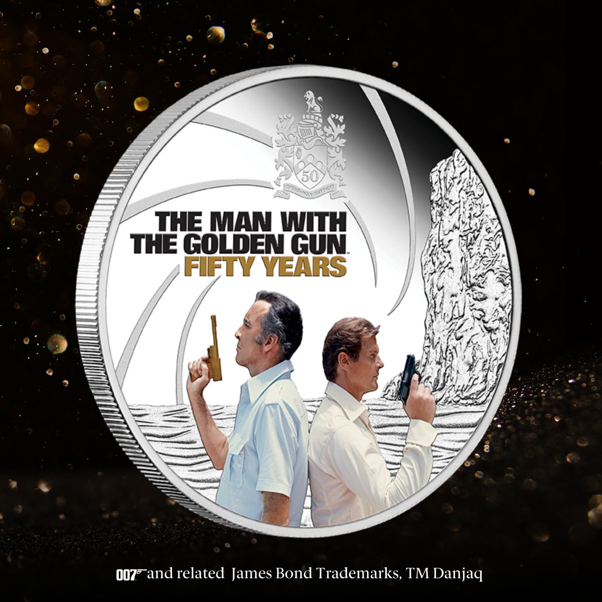 Celebrating 50 years of 𝑇ℎ𝑒 𝑀𝑎𝑛 𝑊𝑖𝑡ℎ 𝑇ℎ𝑒 𝐺𝑜𝑙𝑑𝑒𝑛 𝐺𝑢𝑛 with this unique James Bond collectible. This must have Bond coin is made of 99.99% pure silver and out now. Get yours here | ow.ly/QeEW50RcPIC
#PerthMint #Numismatics #CoinCollecting #JamesBond #007