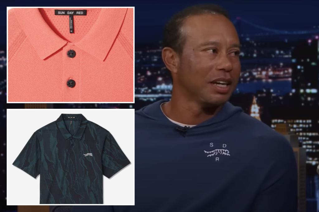 Tiger Woods’ new Sun Day Red clothing line unveils costly items ranging up to $200 trib.al/hzGUMee