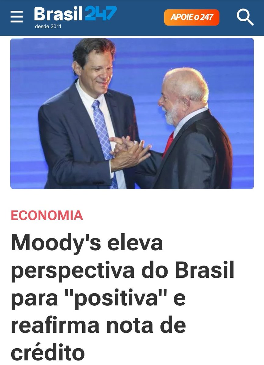 Com a economia forte e robusta, o mundo voltou a investir no Brasil.