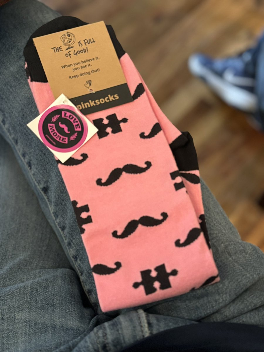 Love my socks #kindness #pinksocks