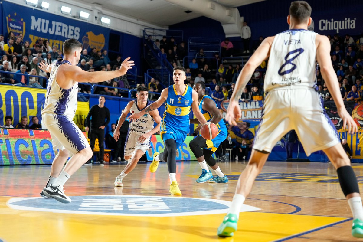 🔚 𝗙𝗜𝗡𝗔𝗟 𝗗𝗘𝗟 𝗣𝗔𝗥𝗧𝗜𝗗𝗢 🏀

#Boca 76 - Regatas (Ctes) 78

#DaleBoca 🔵🟡🔵
#LaLiga40