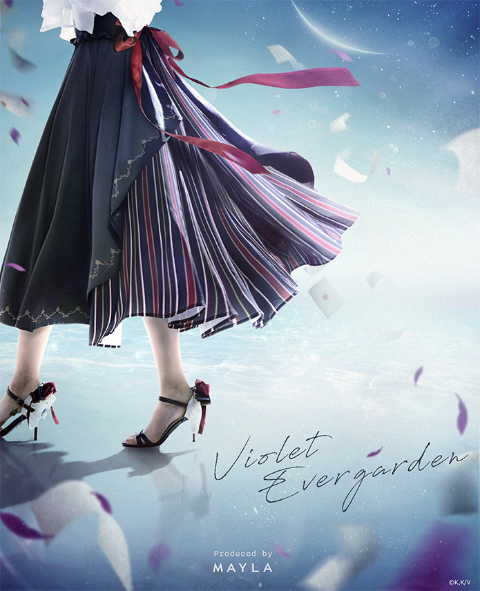 隅々までヴァイオレット・エヴァーガーデンの世界観を詰め込んだスカート
mayla.jp/SHOP/bta0016.h…

#VioletEvergarden