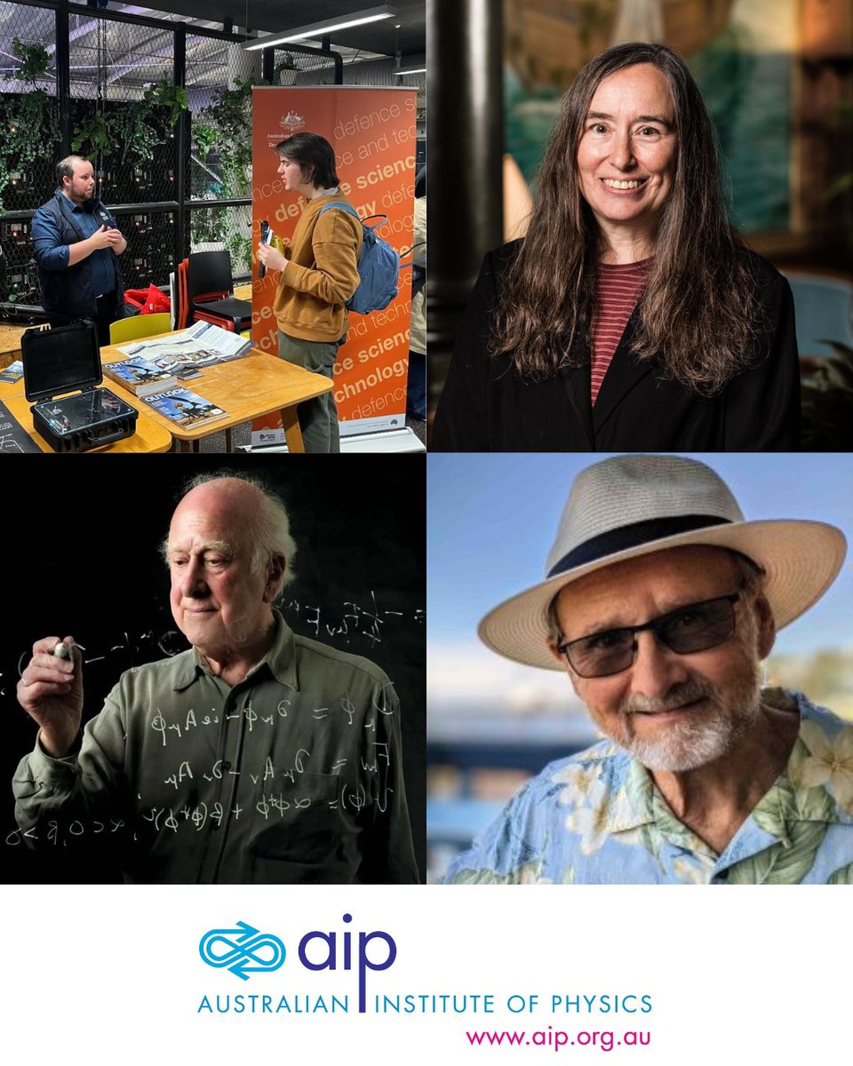 >> New National Careers Fair on 29 May
>> Women in Physics lectures in Melbourne
>> Education Minister responds to the AIP’s ARC concerns
>> Vale Professors Bob Dewar and Peter Higgs

These stories and more in our May newsletter:
bit.ly/AIP2024May