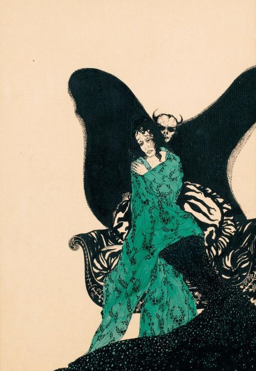 'The Vampyre' by Alastair, 1920 #alastair #vampyre #illustration
