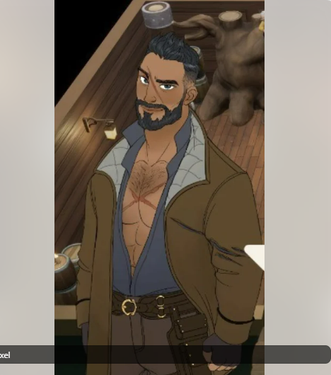 HOW DARE YOU PUT HIM IN THE GAME AND NOT MAKE HIM A ROMANCE OPTION FOR US BOOKTOK GIRLIES. HE IS THE ONLY ONE I HAVE BEEN INTERESTED IN. I cried when chat told me I can't :( he looks like the pirate king that would kidnap you at the start of the book @coralislandgame