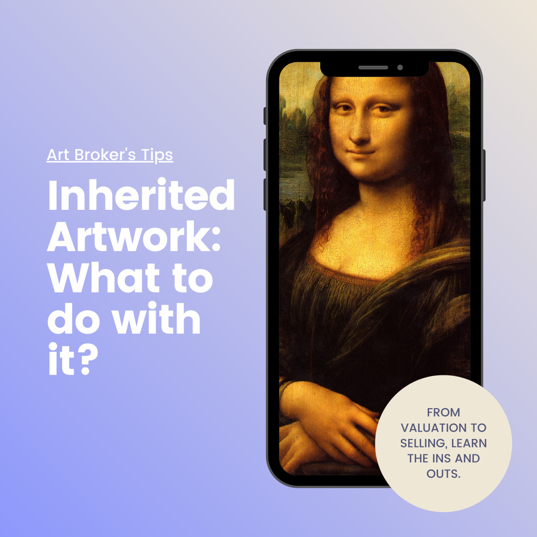 You may be unsure of what to do with inherited artwork, as a Silicon Valley art broker, I have helped clients navigate the process of inheriting artwork. 

#artbroker #inheritedartwork #estateplanning #taxplanning #artmarket #realestate
