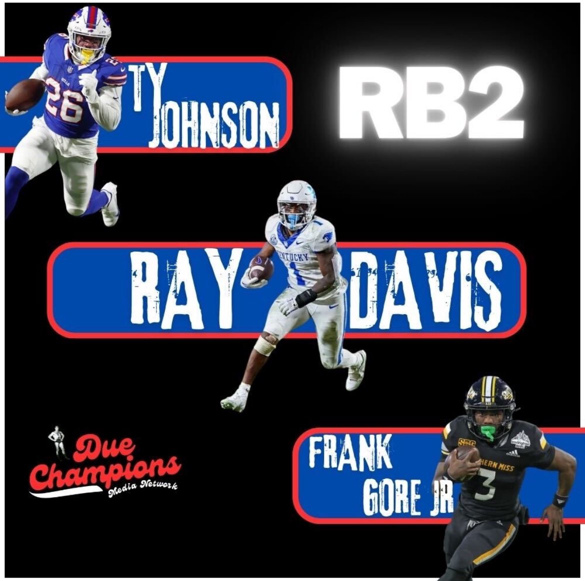 #BillsMafia  who will be the Buffalo Bills #2 Running back 

Let’s hear your predictions down below!