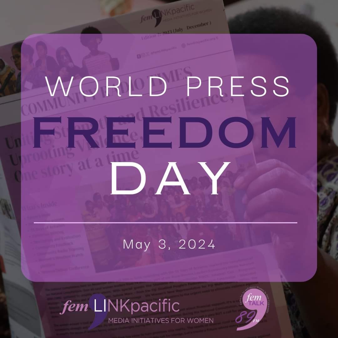 🎧🎤This #WorldPressFreedomDay, femLINKpacific isn't just raising a fist ✊🏾, we're cranking up the volume on our community radios to celebrate our own incredible journalists and women in the mdeia space who continuously advocate for a free press! (1/6)