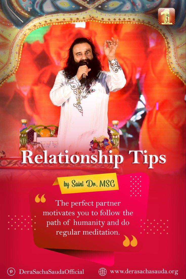 #IndianCulture
Saint Ram Rahim Ji says do marriage to one who does humanity work because the perfect partner motivates  you to follow the path of humanity and regular meditation