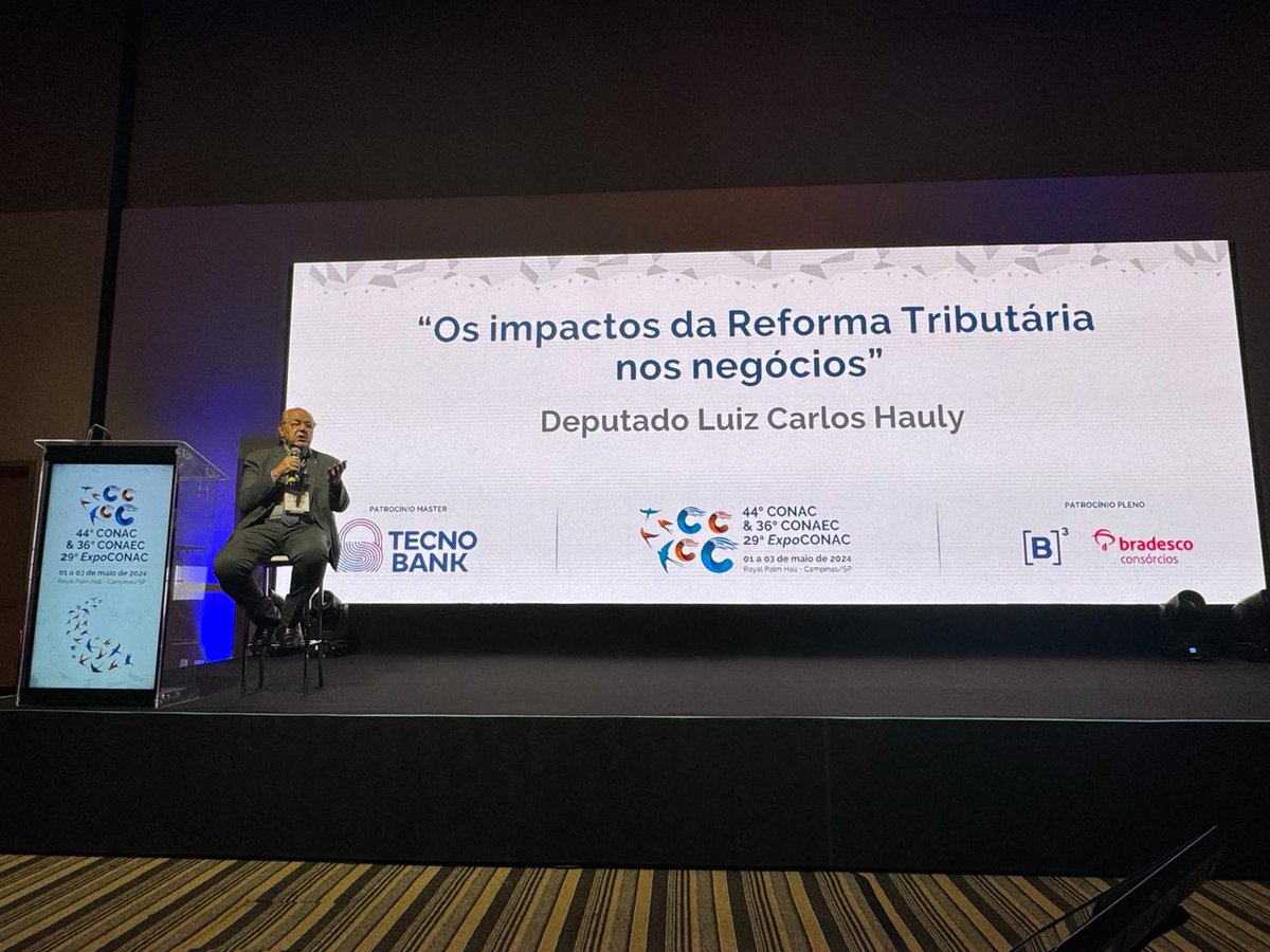 deputadoHauly's tweet image. Hoje em Campinas fiz uma palestra especial sobre a Reforma Tributária e seus impactos nos negócios de consórcios.

O evento foi 44° CONAC &amp;amp; 36° CONAEC &amp;amp; 29ª ExpoCONAC - Congresso das Administradoras de Consórcios.

#ReformaTributária #Consórcios  #Hauly #DeputadoHauly #ExpoConac