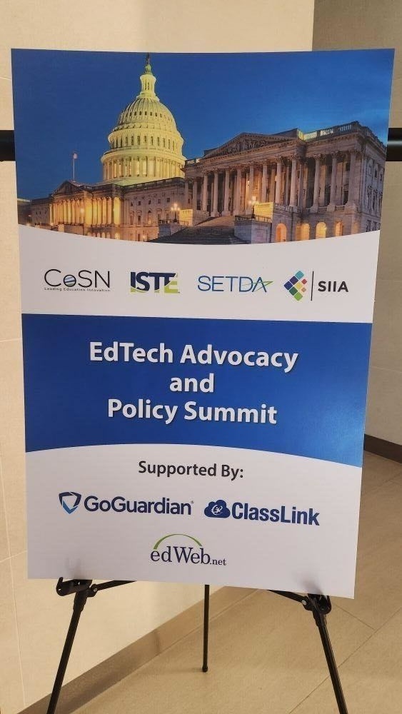 #SETDA spent #EdTech2024 with @ISTEofficial @SIIAPolicy @CoSN engaging with Congress to address issues ranging from data use and student privacy. Let's continue talking and advocating for inclusive #edtech policies.