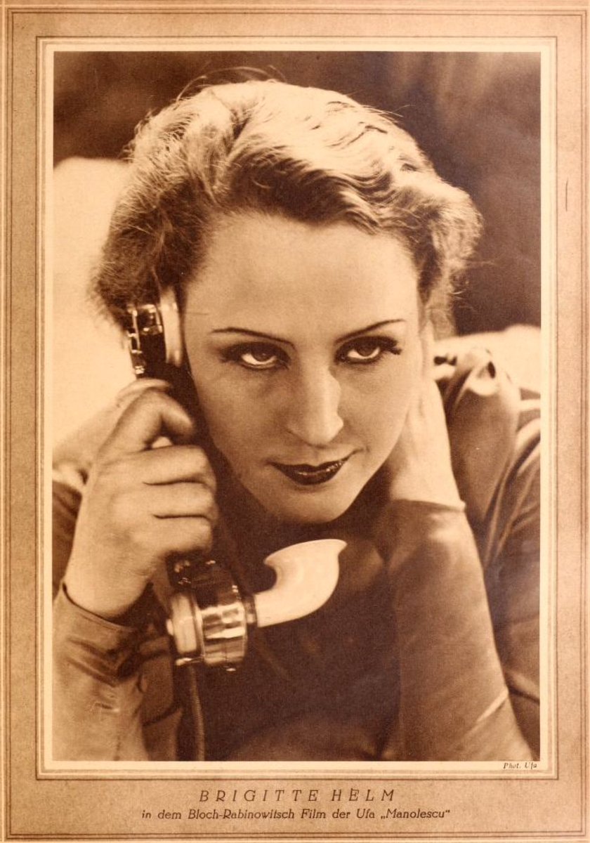 1929 Actress Brigitte Helm