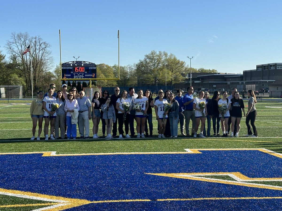 Senior Day victory!!! Dominant effort from our girls lax team in a win over Arlington!!! Thank you to our seniors for all you have done for our program!! Great job by our booster parents for the wonderful ceremony and post game celebration!! Congrats ladies!! Go PAC!!