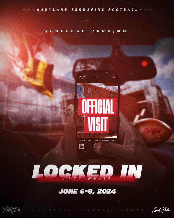 @TerpsFootball 🐢i will be back in College Park MD June 6-8th for my OV @CoachLocks @coachwill347 @Aazaar23 @ghafirtheturtle @unclelukereal1 @miamiedison_fb @WillieATuckerSr @Chelslancas