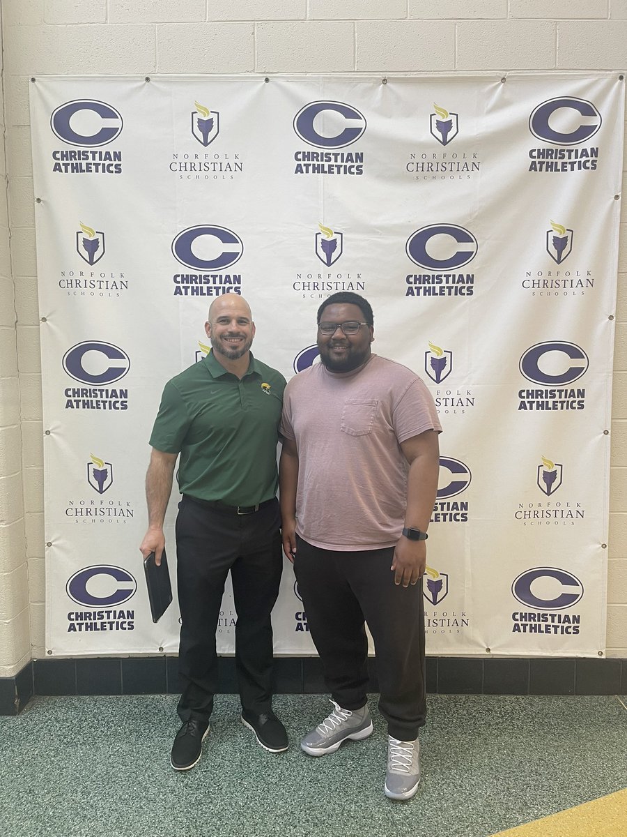 Albert Rice (@rice_albert_) on Twitter photo Thank you coach Adams and Norfolk State for coming to check us out! <a href="/CoachSteveAdams/">Steve Adams</a> <a href="/GoNCSFootball/">Norfolk Christian Football ๐</a> Thank you coach Adams and Norfolk State for coming to check us out! <a href="/CoachSteveAdams/">Steve Adams</a> <a href="/GoNCSFootball/">Norfolk Christian Football ๐</a>
