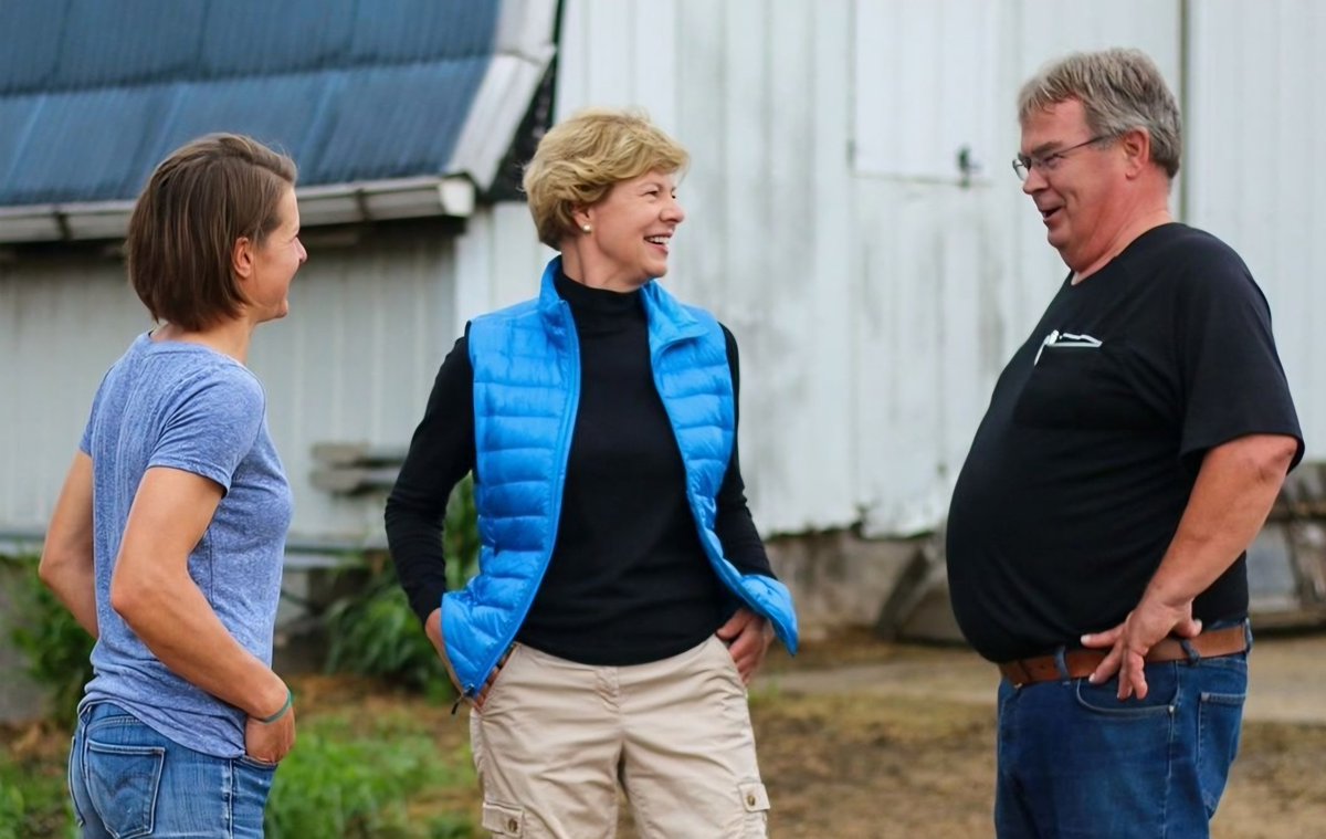 #ProudBlue #DemsUnited #ResistenceUnited #Allied4Dems

U.S. Senator Tammy Baldwin is a champion for farmers across the State of Wisconsin and throughout our nation. 

She was a co-sponsor of the bipartisan Farmers First Act which was included in the 2018 Farm Bill. This important