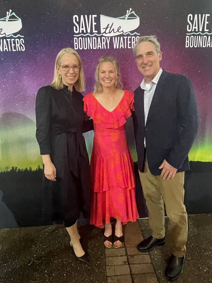 Morrison4MN's tweet photo. John and I were so excited to meet Nordic skiing Olympic and World Champion (and Minnesota’s own!) Jessie Diggins at the @savethebwca gala tonight! So grateful to her for using her platform to advocate for protecting Minnesota’s crown jewel. #SaveTheBWCA https://t.co/35J5qYTMxo
