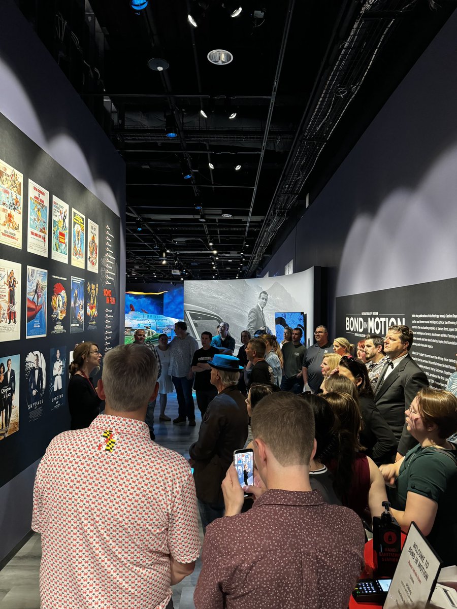 mikejonesradio's tweet image. Part 2 of tonight at the @IntlSpyMuseum with @EITMonline &amp;amp; @DC101 for #BondInMotion. @007