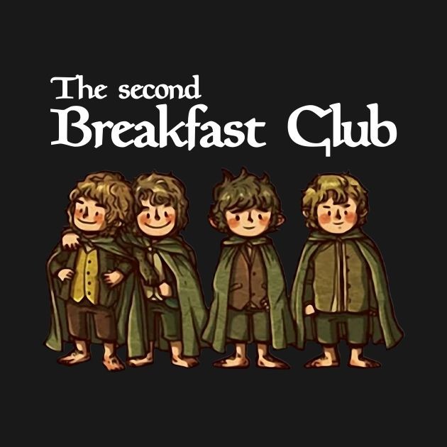 The Second Breakfast Club 🥰🥹😊❤️🙎‍♂️🙎‍♂️🙎‍♂️👱‍♂️
By Teodoras Guerin 

#LOTR #hobbits #Tolkien #frodo #Sam #pippin #merry