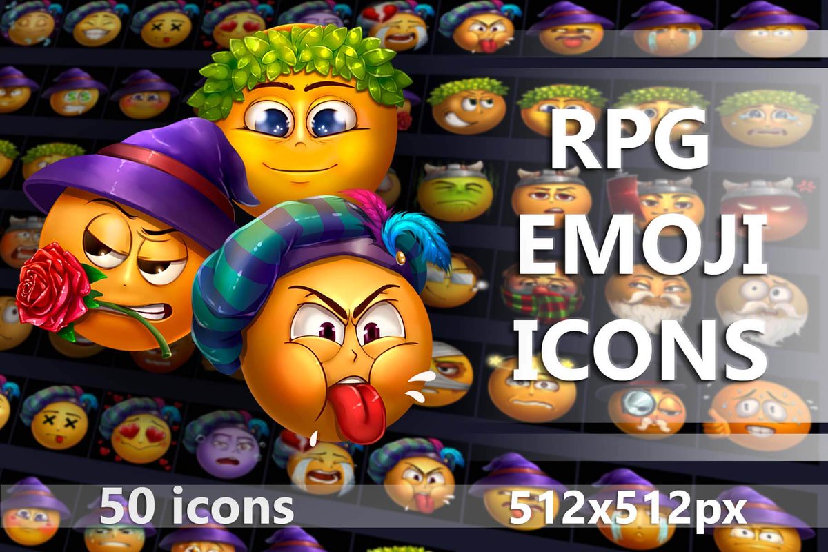 Free Emoji Icons for RPG Games. Exclusive asset! #2dgamedev #2dgraphics #craftpix #gameasset #iconpack #icons #indiedev

⬇️ Free Download :  craftpix.net/freebies/free-…