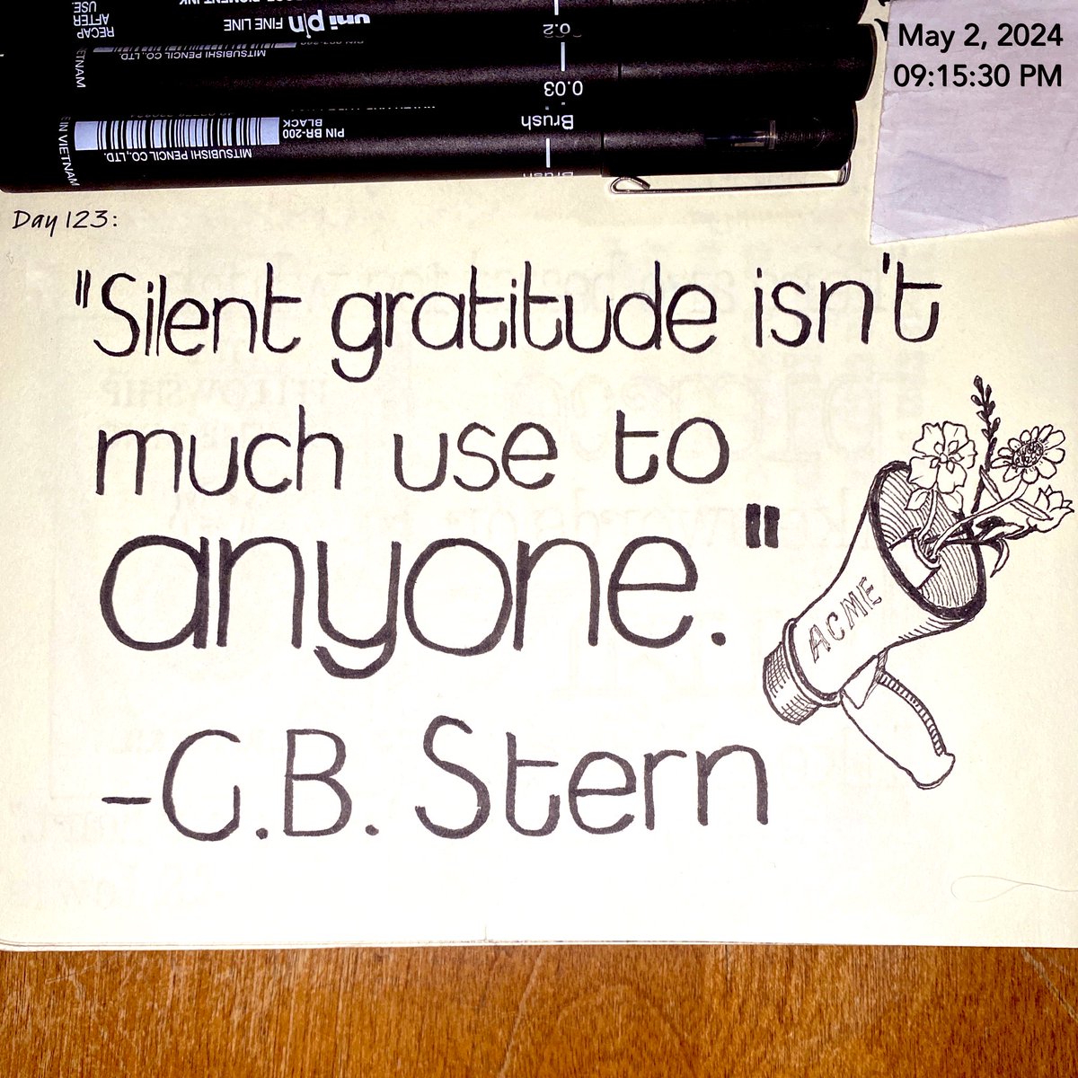 Thank you, family. You are the magic under my hat.

#Motivate365 #ThankfulThursday #GBStern