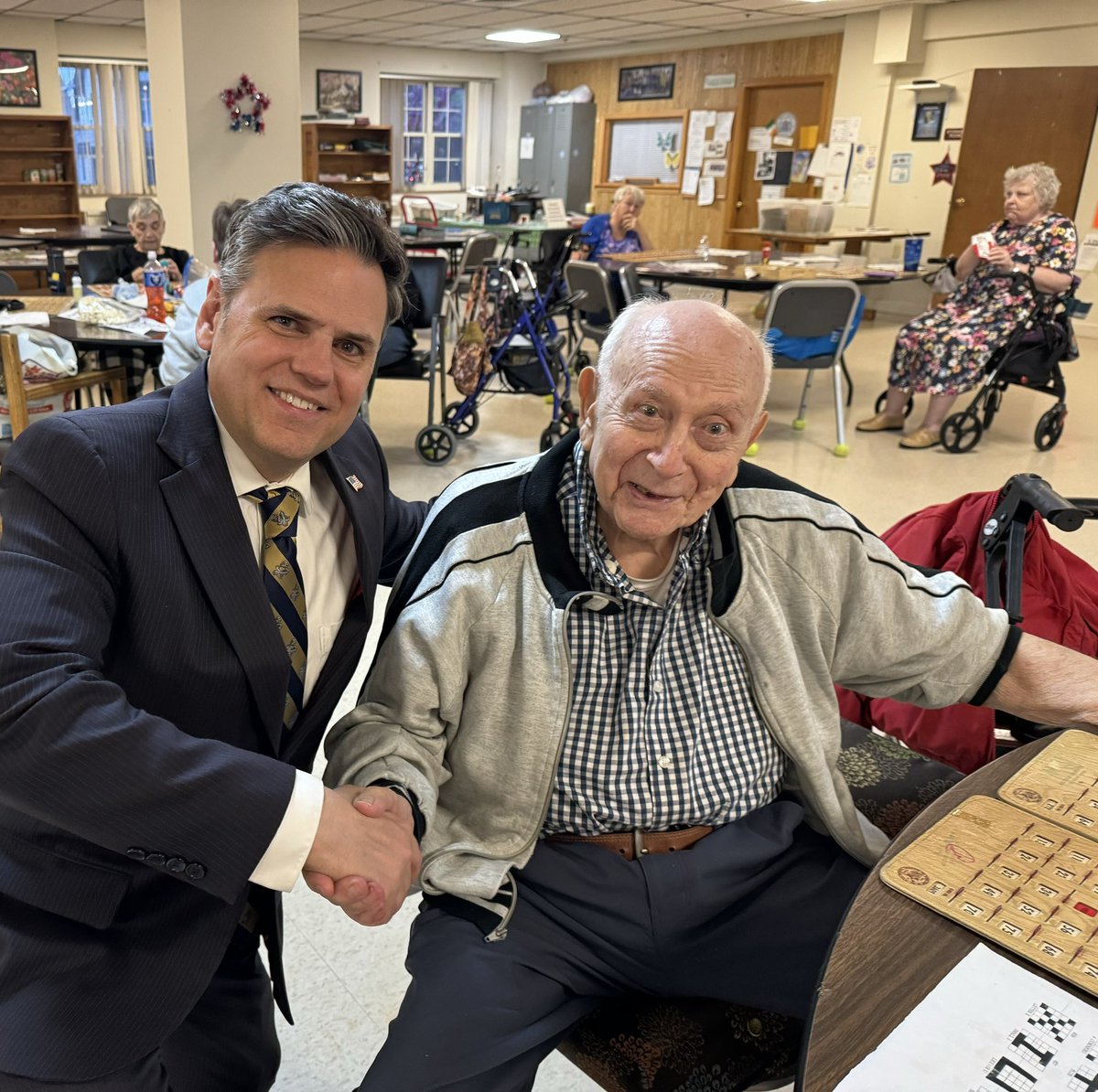 Wheaties! Frank Cali who recently turned 100 years old said that is the secret to a long life.