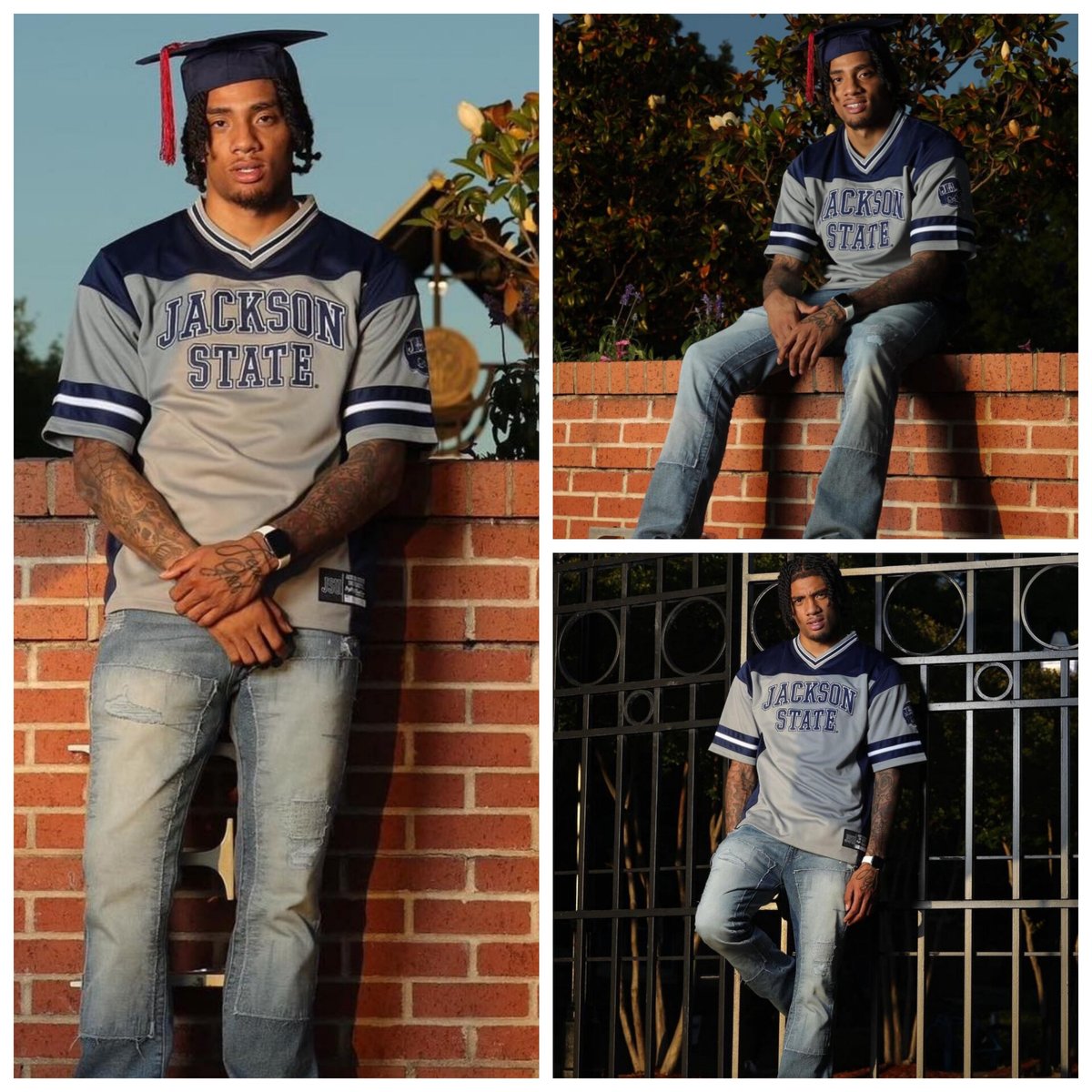 #JSUGrad24: Congratulations to Jackson State Men's Basketball star, Jordan O'Neal, for completing his degree.