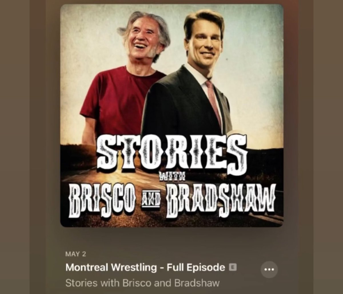 Really had fun talking about the rich history of Montreal wrestling with Gerry Brisco and JBL! Almost two hours of stories and thoughts on one of my favorite wrestling topics!! Give it a listen if you have a chance! open.spotify.com/episode/00GjJX…