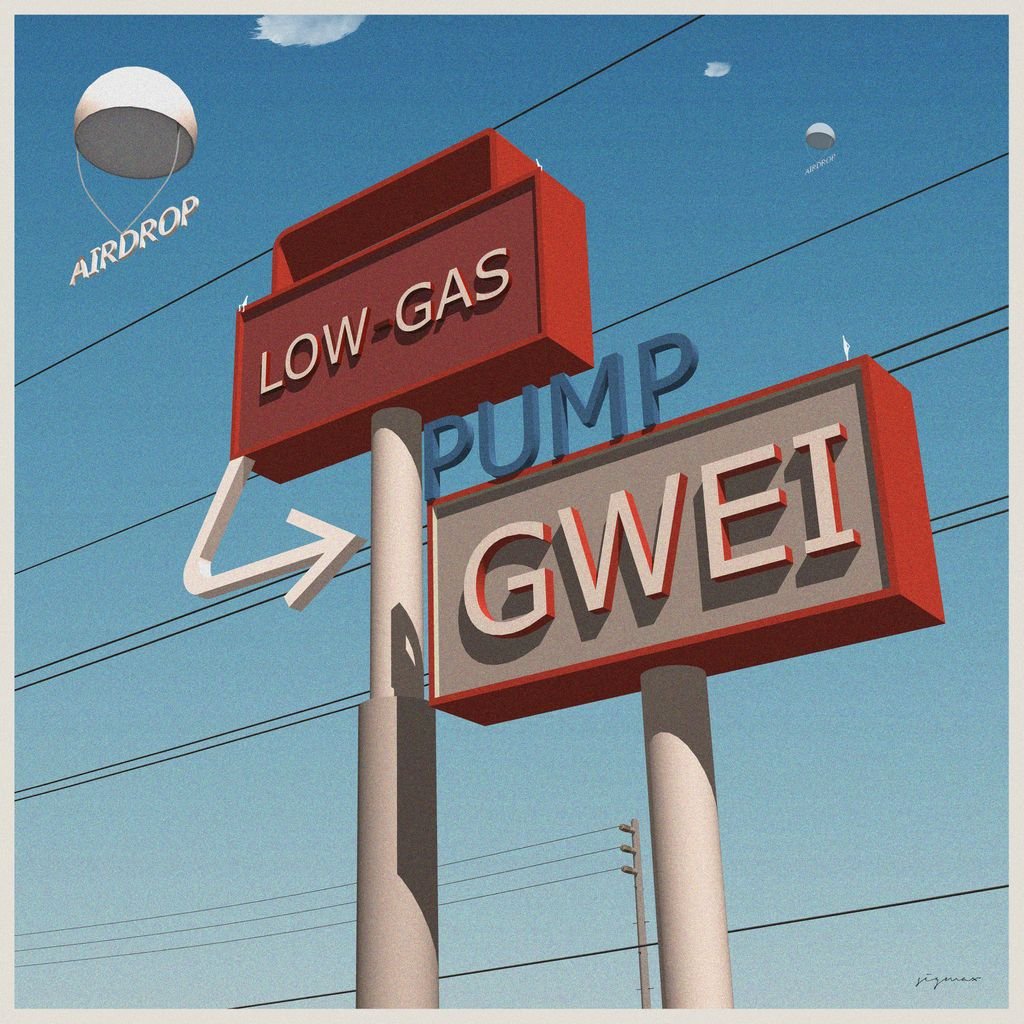 9digit's tweet image. GWEI "Low-Gas" by @_sigmaX_  .