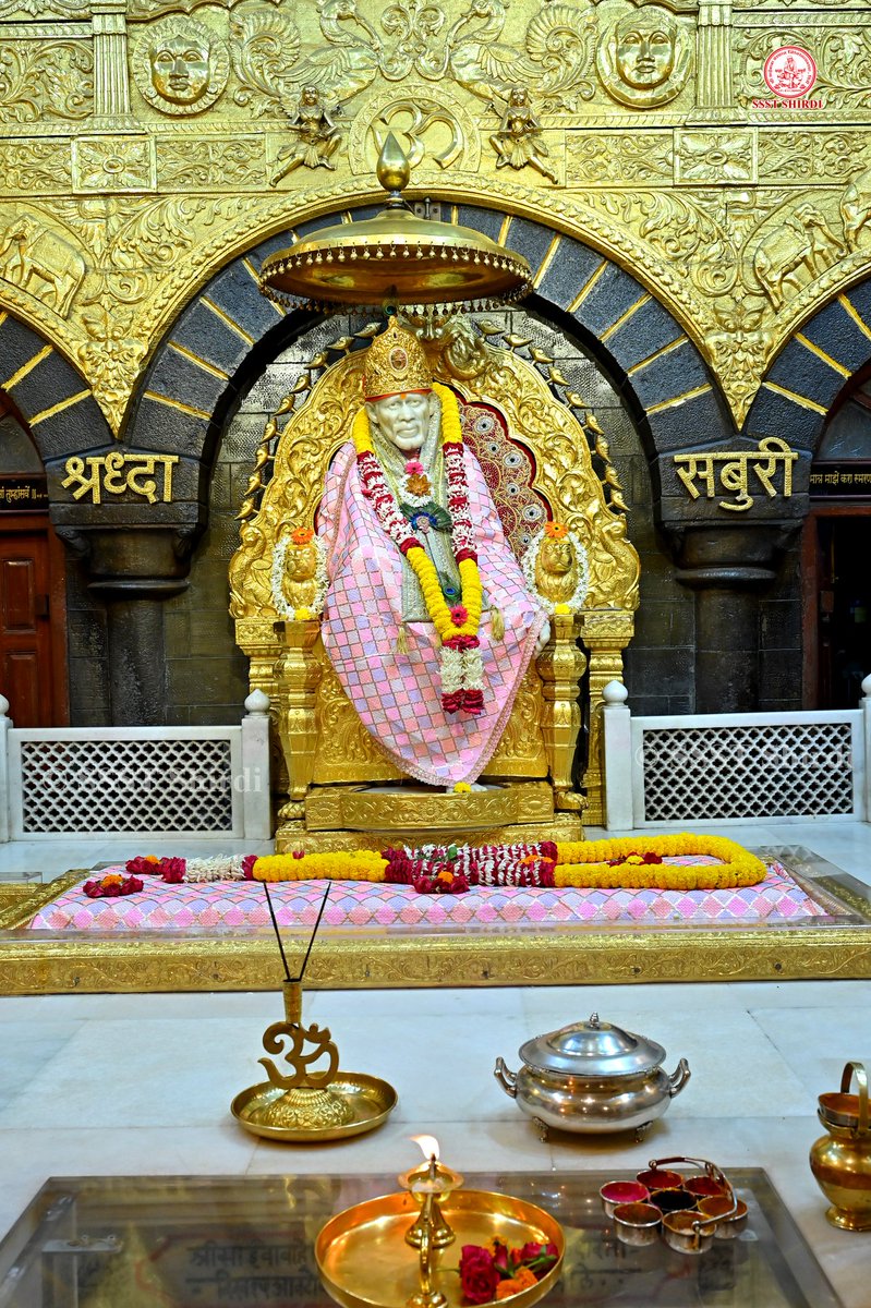 *!! ॐ साई राम !!* *श्री साईबाबा संस्थान विश्वस्त व्यवस्था,शिर्डी* *!! ॐ Sai Ram !!* *Shri Saibaba Sansthan Trust, Shirdi* ≈≈≈≈≈≈≈≈≈≈ *आरती :-शिर्डी माझे पंढरपुर* *शुक्रवार ०३ मे २०२४* *Aarti :- Shirdi Majhe Pandharpur* *Friday 03 May 2024*