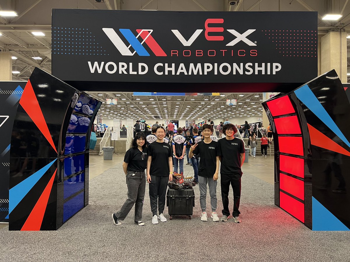 Congratulations to Coronado Robotics team 7870X, Xistential Crisis, for their amazing performance at the 2024 VEX Robotics World Championship in Dallas!