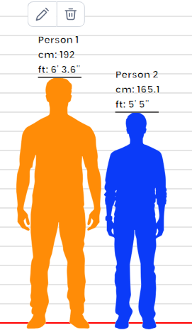 omg,,,childe is 6'3,,,mikta is 5'5,,,