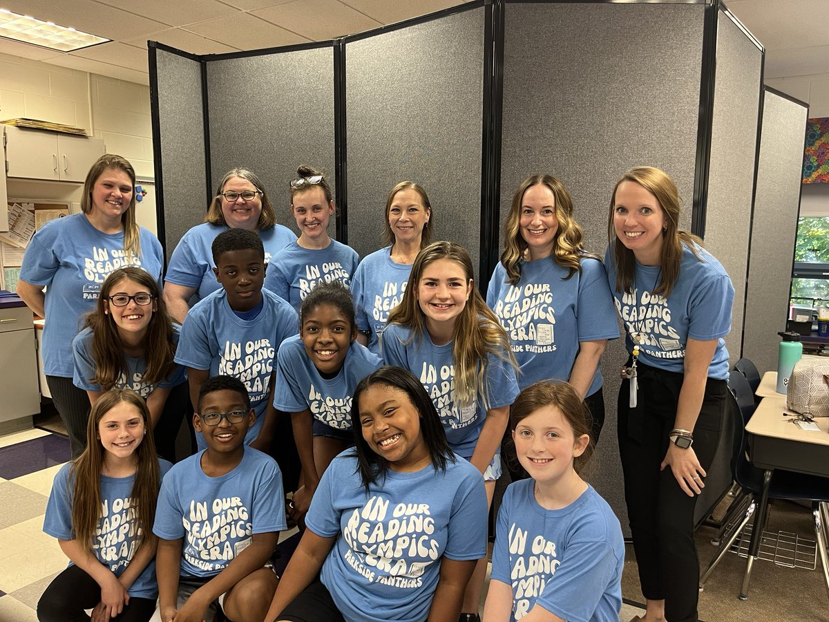 🏆 Couldn’t be prouder of this amazing <a href="/ParksideES/">Parkside Elementary</a> #ReadingOlympics crew for winning all three of their competition rounds tonight. Finishing with 61 points, they definitely deserved this first place blue ribbon! <a href="/ParksideReading/">Michelle Craley</a>