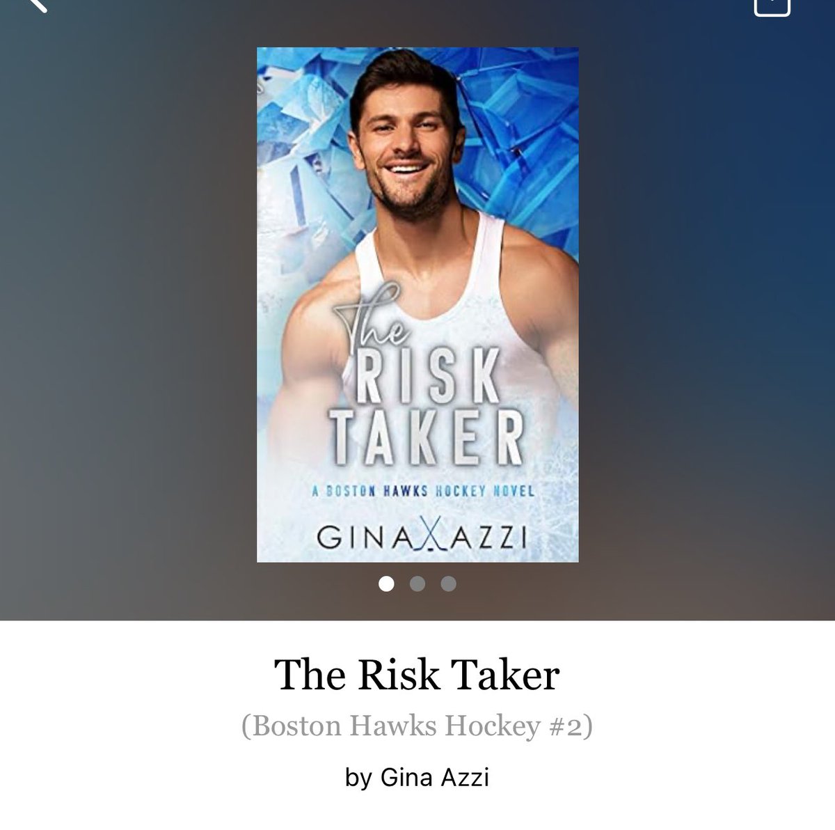 The Risk Taker by Gina Azzi 

#TheRiskTaker by #GinaAzzi #6277 #28chapters #252pages #426of400 #Hoopla #Audiobook #63for16 #BostonHawksHockeySeries #7houraudiobook #EastonAndClaire Book2of9 #april2024 #clearingoffreadingshelves #whatsnext #readitquick